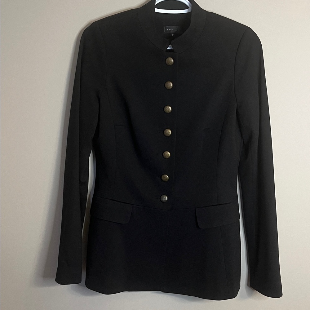 Tobias Black Military Style Blazer (made in Canada)